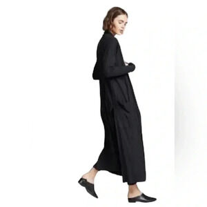 Free People Intimately Black Maxi Cardigan Size Medium